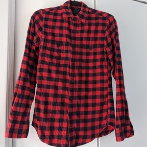 J. Crew Factory Plaid Flannel